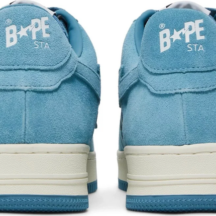 Men's A Bathing Ape Bape Sta Low Blue Shoes