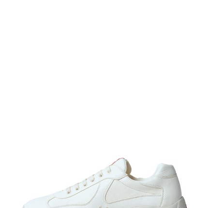 Men's Prada America's Cup Ivory Sneakers