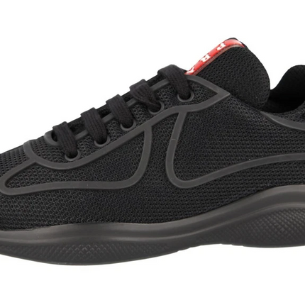 Men's Prada America's Cup Black Sneakers