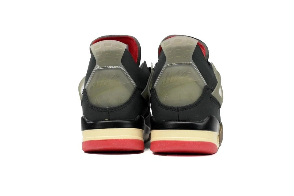 Men's OFF-WHITE x Air Jordan 4 Bred Shoes