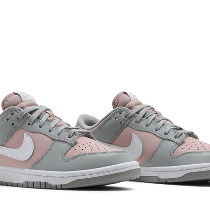 Men's Nike Dunk Low Grey Pink Shoes