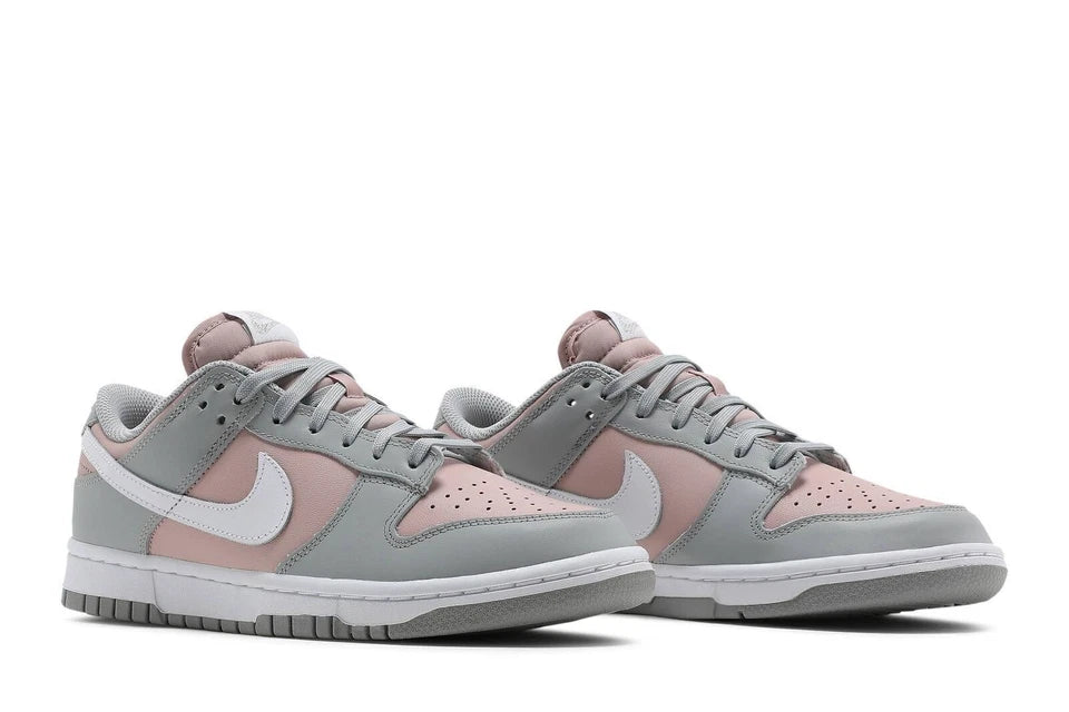 Men's Nike Dunk Low Grey Pink Shoes