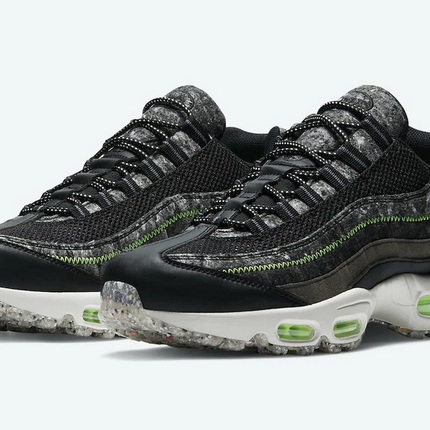Men's Nike Air Max 95 Black Green Shoes