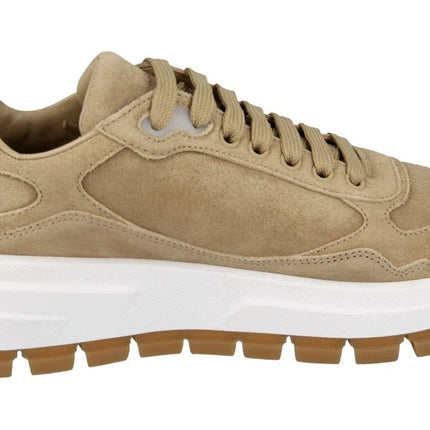 Men's Prada Montecarlo Re-Edition 2005 Leather Beige Sneakers