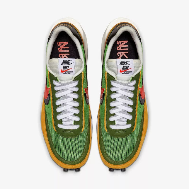 Men's Nike x Sacai LDWaffle Green Gusto Shoes