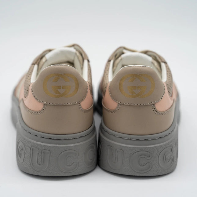 Men's Gucci GG  Oatmeal Pink Beige Sneaker