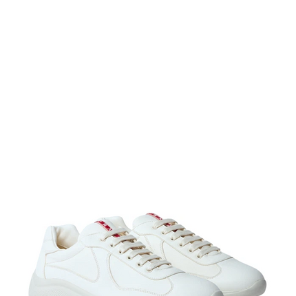 Men's Prada America's Cup Ivory Sneakers