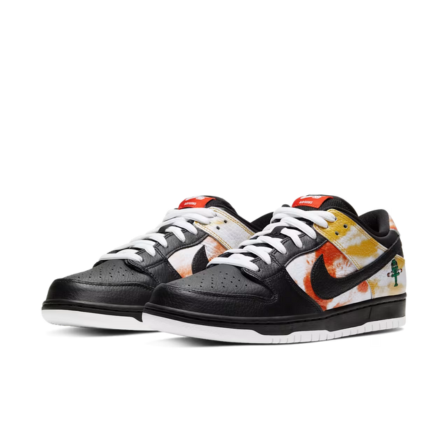 Men's Nike SB Dunk Low Tie Dye Raygun Black Shoes