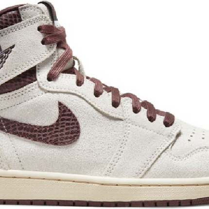 Men's Nike A Ma Maniere x Air Jordan 1 High OG Airness Shoes