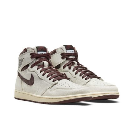 Men's Nike A Ma Maniere x Air Jordan 1 High OG Airness Shoes