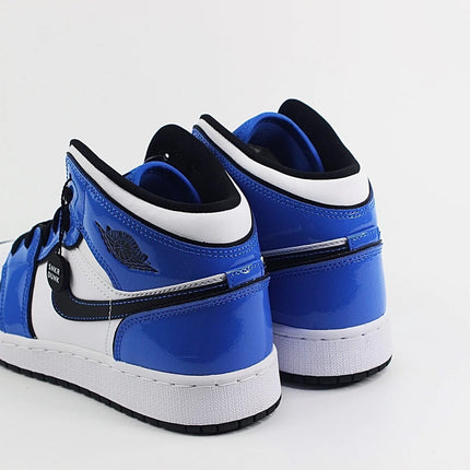 Men's Nike Air Jordan 1 High Signal Blue Shoes
