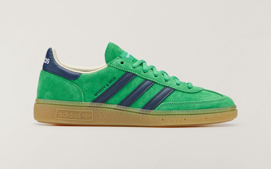 Men's adidas Handball Spezial Green Navy Shoes