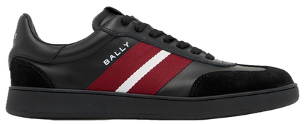Men's Bally Retro Crest Black Sneaker