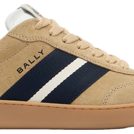 Men's Bally Retro Crest Brown Sneaker
