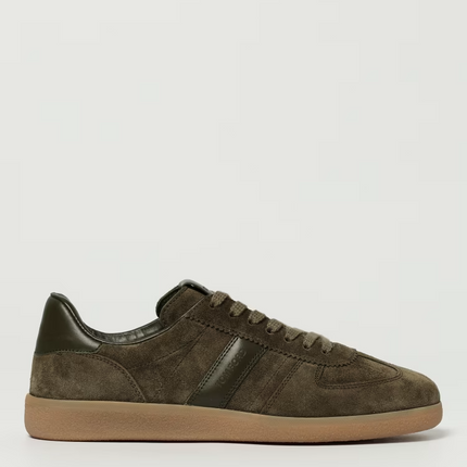 Men's Tom Ford Suede Sneakers With Panels Khaki