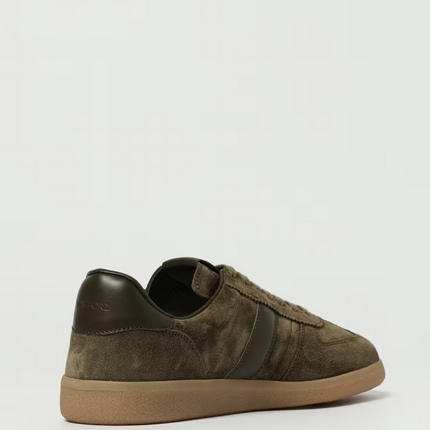 Men's Tom Ford Suede Sneakers With Panels Khaki