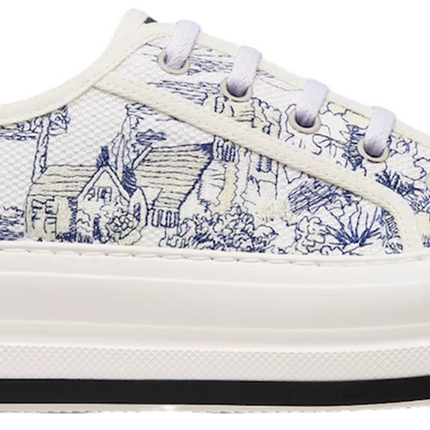Men's Dior Walk’n’Dior Platform Multicolor Sneakers