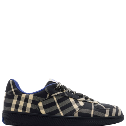 Men’s Burberry Check Terrace Black Sneakers
