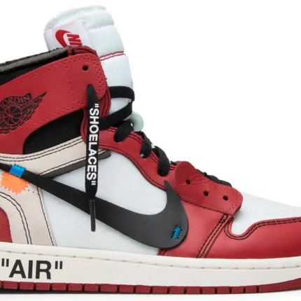 Men's Nike Off-White x Air Jordan 1 Retro High OG Chicago Shoes
