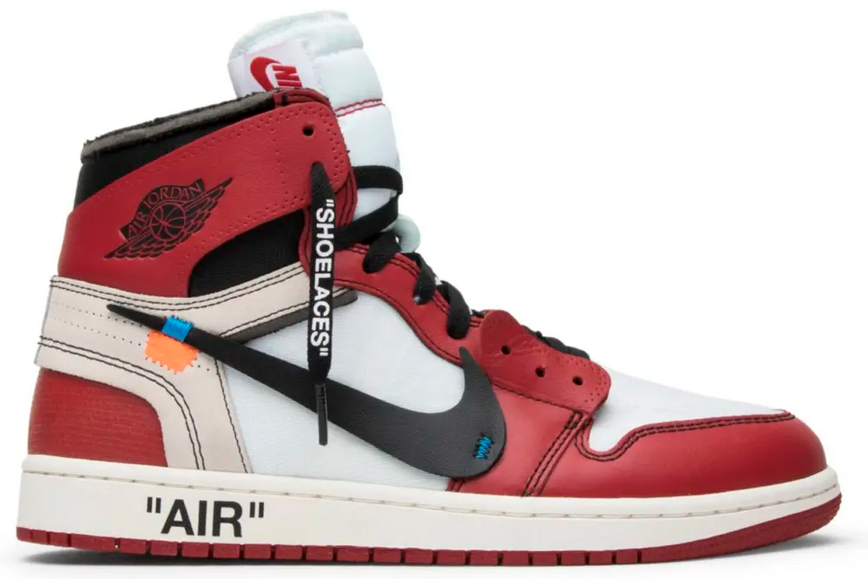 Men's Nike Off-White x Air Jordan 1 Retro High OG Chicago Shoes