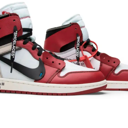 Men's Nike Off-White x Air Jordan 1 Retro High OG Chicago Shoes