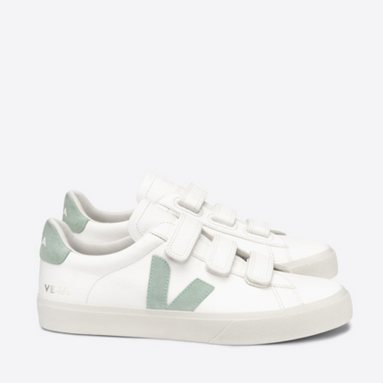 Men's Veja Recife Chromefree White Matcha Sneakers