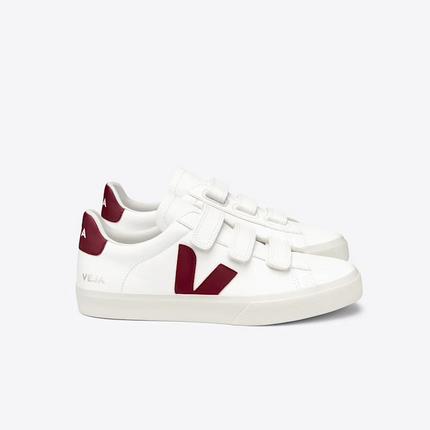 Men's Veja Recife Chromefree White Marsala Sneakers