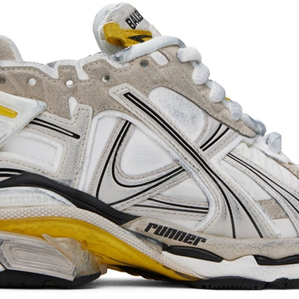 Men's Balenciaga Phantom Sneaker In White & Yellow