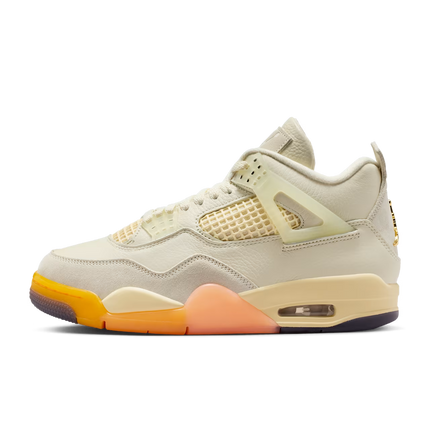 Men's Nike Air Jordan 4 Coconut Milk and Bright Mango Shoes