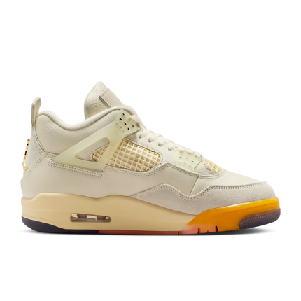Men's Nike Air Jordan 4 Coconut Milk and Bright Mango Shoes