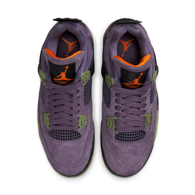 Men's Nike Air Jordan 4 Retro Canyon Purple Shoes