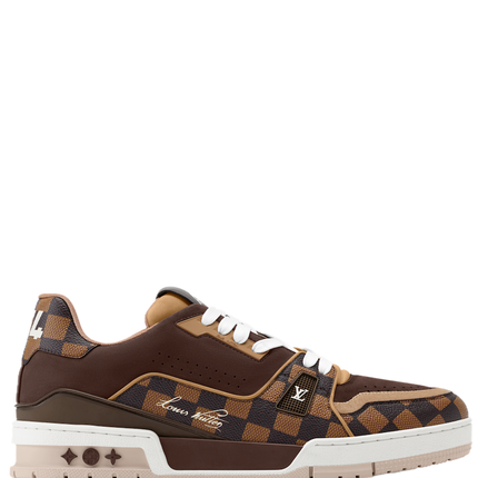Men's Louis Vuitton Trainer Brown Sneakers