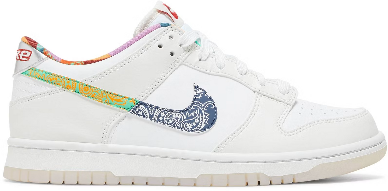 Men's  Nike Dunk Low Paisley Multi Shoes